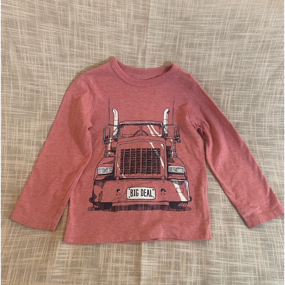 The Children’s Place 3t Long Sleeve Semi-Truck Trucking Shirt. - Picture 2 of 7